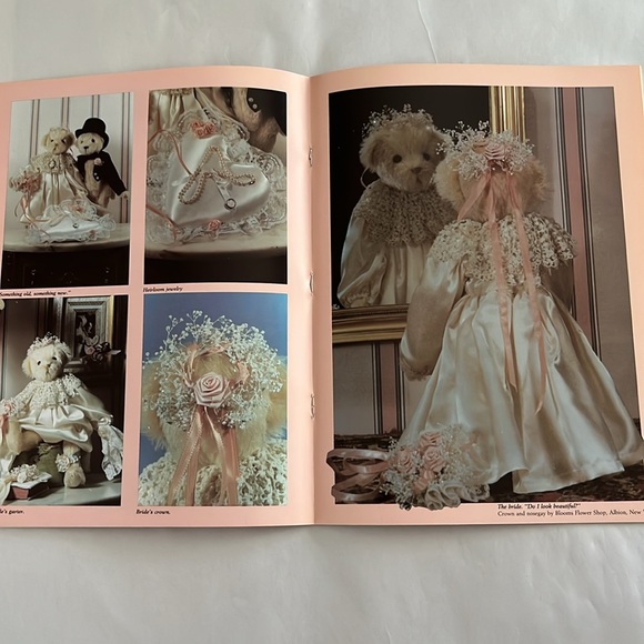NWT Bearers of Memories Make Teddy Bears Wedding Bride Groom Baby Patterns BOOK - Picture 12 of 17